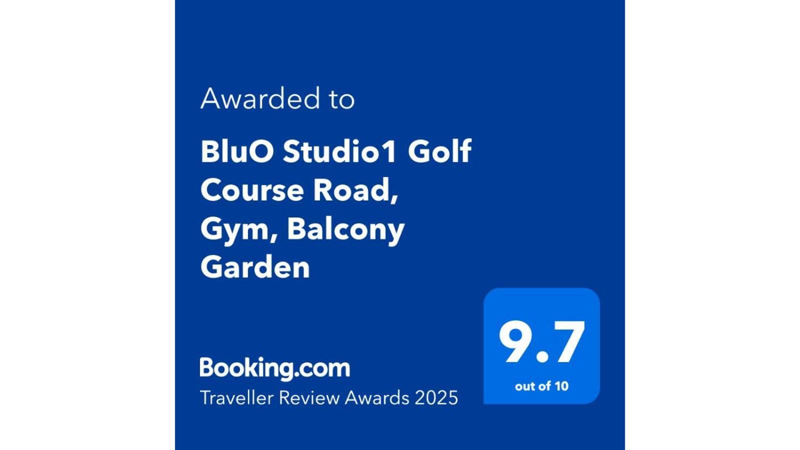 Bluo Studio1 Golf Course Road, Gym, Balcony Garden Gurgaon Eksteriør bilde